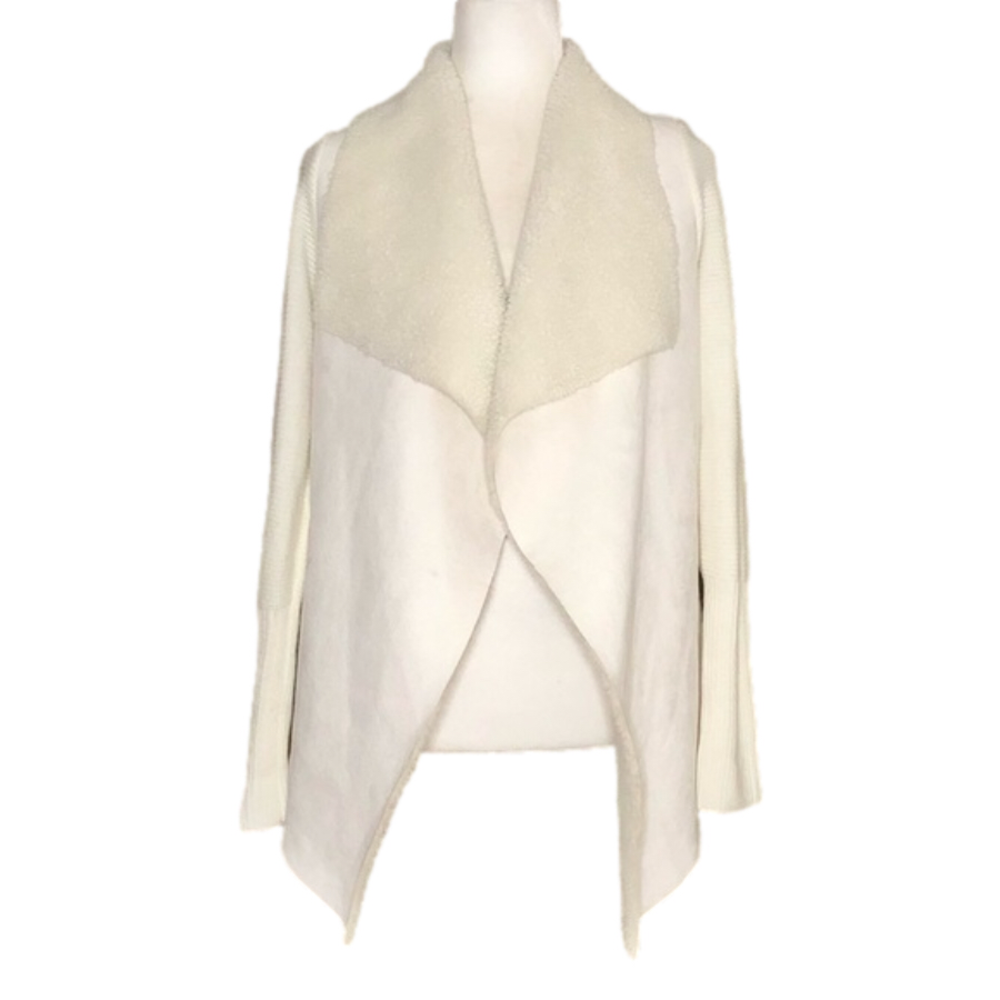 Le Chateau faux suede cardigan
